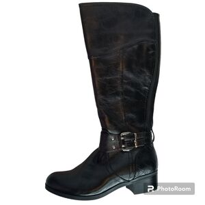 UNISA NWOT Vegan Wide Calf Tenvo Black Equestrian Riding Boot